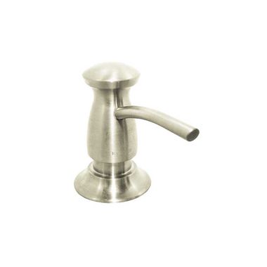 Click here to see Kohler 1893-C-SN Kohler Transitional 16 Oz. Soap/Lotion Dispenser, Round, Vibrant Polished Nickel - K-1893-C-SN