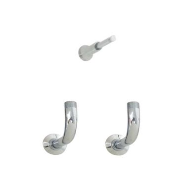 Click here to see Kohler 101-CP Kohler K-101-CP Wall-Mount Adapter Kit F/110+6905 Polished Chrome