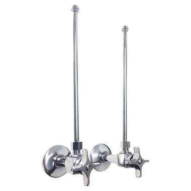 Click here to see Kohler 7605-P-CP KOHLER K-7605-P-CP LAV SPLY 3/8 PAIR/VERT TUBE POLISHED CHROME