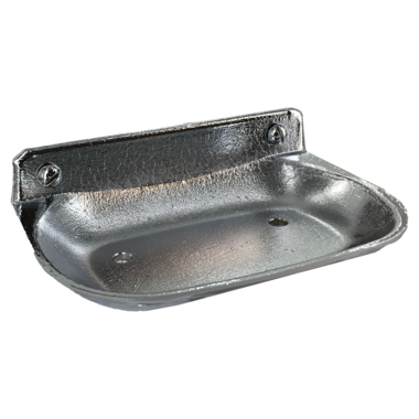 Click here to see Kohler 8880-BC Kohler Brockway Rounded Wall-Mount Soap Dish for Wash Sink, Bright Chrome - K-8880-BC