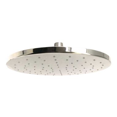 Click here to see Kohler 13689-SN Kohler 10in Contemporary Round Single-Function Rain Shower Head with Katalyst Air-Induction Techonology, 2.5 GPM, MasterClean, Polished Nickel - K-13689-SN
