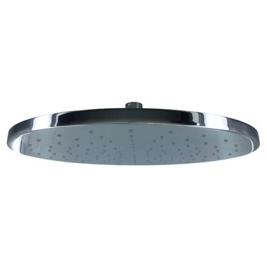 Click here to see Kohler 13690-CP Kohler 12in Contemporary Round Single-Function Rain Shower Head with Katalyst Air-Induction Technology, 2.5 GPM, MasterClean, Polished Chrome - K-13690-CP