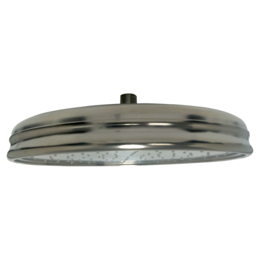 Click here to see Kohler 13694-BN Kohler 12in Traditional Round Single-Function Rain Shower Head with Katalyst Air-Induction Technology, 2.5 GPM, MasterClean, Brushed Nickel - K-13694-BN