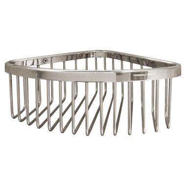 Click here to see Kohler 1896-SN Kohler Medium Shower Basket, Stainless Steel - Vibrant Polished Nickel (K-1896-SN)