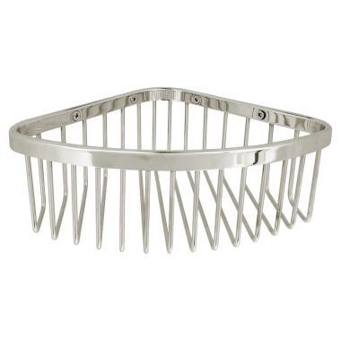 Click here to see Kohler 1898-SN KOHLER K-1898-SN SMALL CORNER SHOWER BASKET POLISHED NICKEL