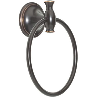 Click here to see Delta 137238-OB DELTA 137238-OB MERIDIAN TOWEL RING OIL RUBBED BRONZE