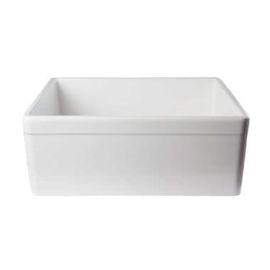 Click here to see Alfi AB506-W ALFI AB506 26-Inch Decorative Lip Farmhouse Kitchen Sink - White