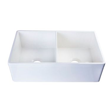Click here to see Alfi AB539-W ALFI AB539-W Lip Apron Farmhouse Kitchen Sink - White