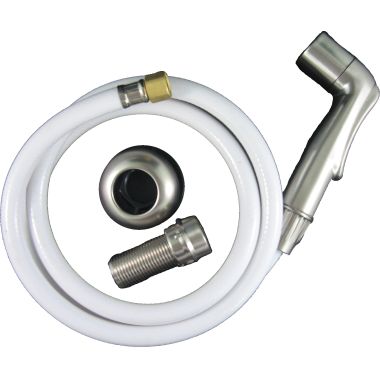 Click here to see Jones Stephens K52014 Jones Stephens K52014 Brushed Nickel Hose And Spray Assembly