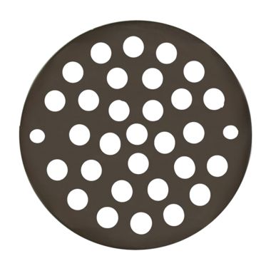 Click here to see Jones Stephens C6089RB Jones Stephens Oil-Rubbed Bronze 4-1/4-Inch Round Shower Strainer - C6089RB