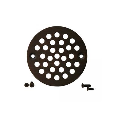 Click here to see Jones Stephens C6089WB Jones Stephens Old World Bronze 4-1/4-Inch Round Shower Strainer - C6089WB