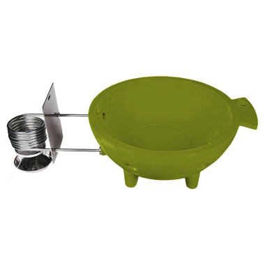 Click here to see Alfi FireHotTub-OG ALFI Portable Outdoor Hot Bathtub, Free Standing, Olive Green - FireHotTub-OG