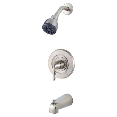 Click here to see Pfister R90-8DNK PFister R90-8DNK Multi-Function Tub/Shower Trim for Delta Valves, Brushed Nickel