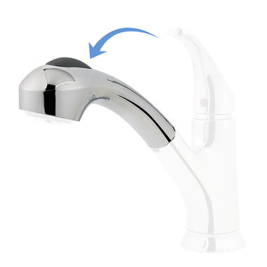 Click here to see Pfister 920-625A Pfister Pull-Out Spray Head Replacement, Polished Chrome - 920-625A