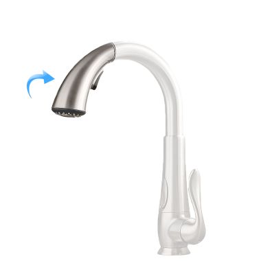 Click here to see Pfister 950-283S Pfister Pasadena Pull-Down Spray Wand for Kitchen Faucet, Stainless Steel - 950-283S