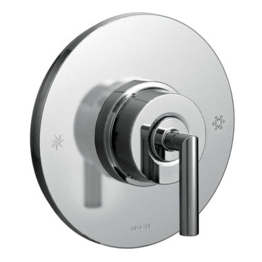Click here to see Moen TS22001 Moen Arris Posi-Temp Single-Handle Valve Trim, Lever Handle, Polished Chrome - TS22001