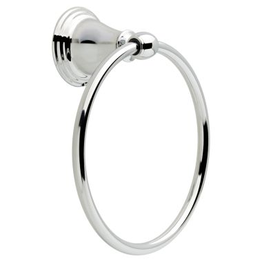 Click here to see Delta 70046 Delta Windemere Wall Mounted Hand Towel Ring, Chrome - 70046