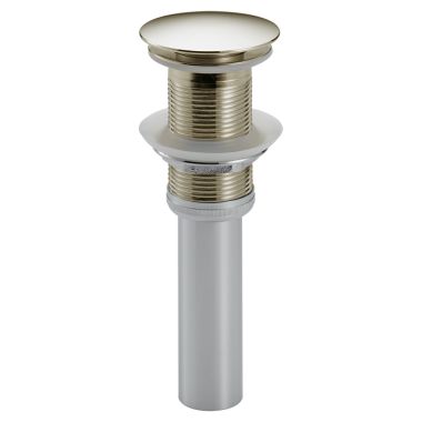 Click here to see Delta 72172-PN Delta 72172-PN Delta Push Pop-Up Less Overflow