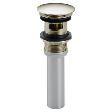 Click here to see Delta 72173-PN Delta 72173-PN Delta Push Pop-Up with Overflow