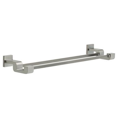 Click here to see Delta 77525-SS Delta Ara 24in Square Stainless Double Towel Bar - 77525-SS