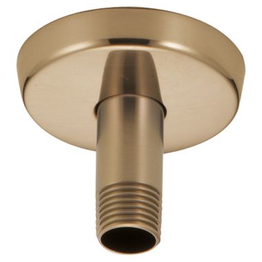 Click here to see Delta U4996-CZ Delta U4996-CZ 3-Inch Ceiling Mount Shower Arm and Flange, Champagne Bronze