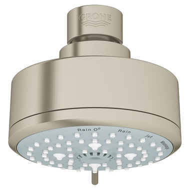 Click here to see Grohe 27591EN0 GROHE 27591EN0 Tempesta Cosmopolitan 2.5 GPM Shower Head - Brushed Nickel