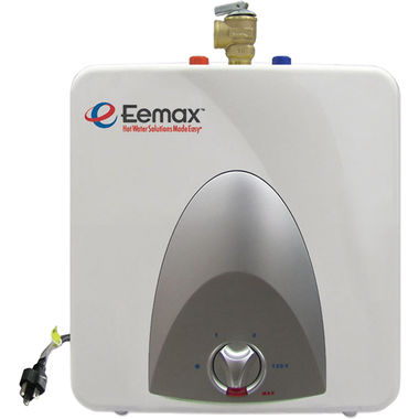 Click here to see Eemax EMT1 EEMax EMT1 MiniTank Electric Min Tank Water Heater, 1.6 gallon, 1/2
