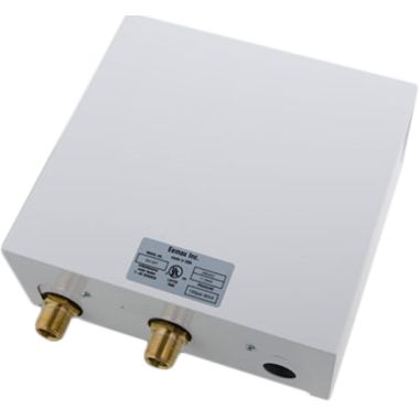 Click here to see Eemax EX160T2-FS EEMax EX160T2-FS Series 2 Commercial Electric Tankless Water Heater, Parallel, 16kW, 277v, 4 gpm, Temp Ambient to 180°