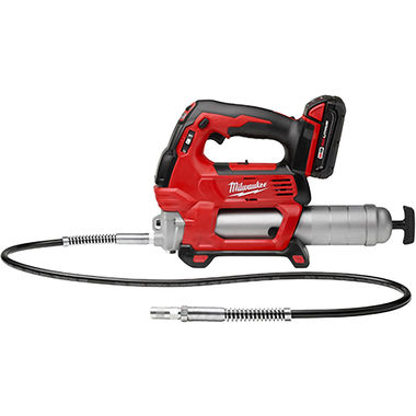 Click here to see Milwaukee 2646-22CT Milwaukee 2646-22CT M18 Cordless 2-Speed Grease Gun Kit