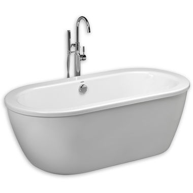 Click here to see American Standard 27640.14M202.011 American Standard 2764.014M202.011 Cadet Freestanding Tub w/ Tub Filler - Arctic, Chrome