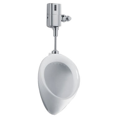Click here to see Toto UE104-1LN#01 Toto UE104-1LN#01 Cotton White Commercial Urinal with Eco Flush Valve