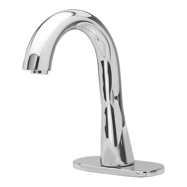 Click here to see Toto TEL5LG10R#CP TOTO Gooseneck EcoPower 0.5 GPM Lavatory Faucet, Touchless, Thermal Mixing, 10-Second Discharge, Polished Chrome - TEL5LG10R#CP