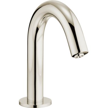 Click here to see Toto TEL5LC10R#BN TOTO Helix EcoPower Lavatory Faucet, 0.5 GPM, Thermal Mixing, 10-Second Discharge, Single-Hole Mount, Brushed Nickel - TEL5LC10R#BN