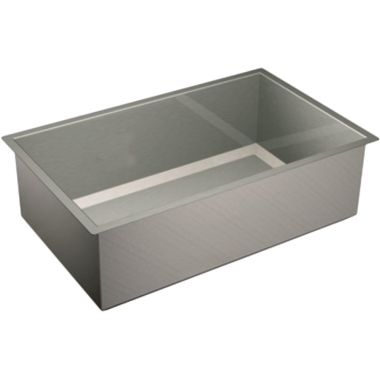 Click here to see Moen G16100 Moen G16100 1600 Series 16-Gauge Stainless Single-Bowl Sink, 32