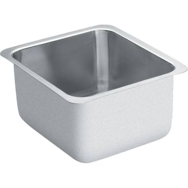 Click here to see Moen G18442 Moen G18442 1800 Series Stainless Steel 18 Gauge Single Bowl Sink