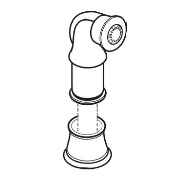 Click here to see Moen 164486 Moen 164486 Weymouth Side Spray Kit, Chrome