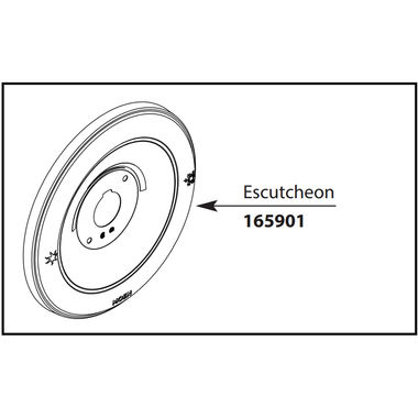 Click here to see Moen 165901 Moen 165901 Monticello Escutcheon