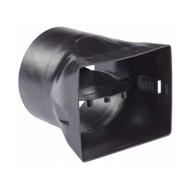 Click here to see Broan S97016449 Broan-NuTone 4-Inch Exhaust Fan Damper/Duct Connector - 97016449