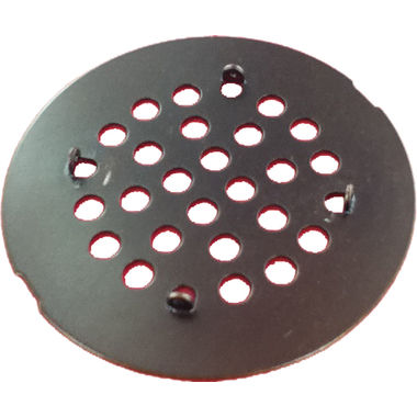 Click here to see Moen 101663ORB Moen Oil-Rubbed Bronze 4-1/4in Snap-In Shower Drain Cover, Brass - 101663ORB