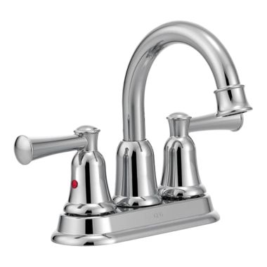 Click here to see Cleveland Faucet 41215 Cleveland 41215 Capstone Chrome Two Handle Lav Faucet