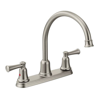 Click here to see Cleveland Faucet 41611CSL Cleveland 41611CSL CapstoneTwo Handle Kitchen Faucet - Classic Stainless