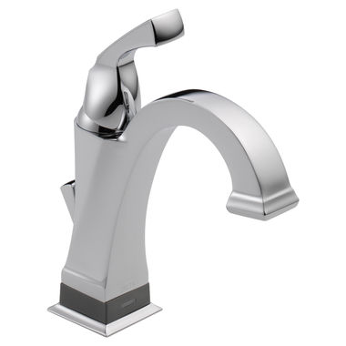 Click here to see Delta 551T-DST Delta Dryden Single-Handle Bathroom Faucet w/ Touch2O, Deck Mount, 1.2 GPM, Chrome - 551T-DST