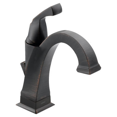 Click here to see Delta 551T-RB-DST Delta Dryden Single-Handle Bathroom Faucet w/ Touch2O, Deck Mount, 1.2 GPM, Venetian Bronze - 551T-RB-DST