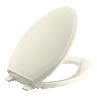Click here to see Jones Stephens C1B4E2-45 Jones Stephens C1B4E245 Regency Blue Elongated Wood Toilet Seat W/Cover
