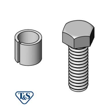 Click here to see T&S Brass 001483-25 T&S Brass 001483-25 Pedal Spring Screw and Space