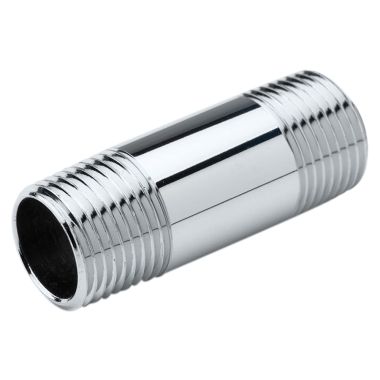 Click here to see T&S Brass 001510-40 T&S Brass 001510-40 Chrome-Plated Nipple