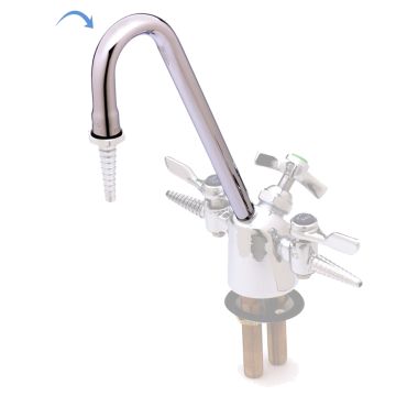 Click here to see T&S Brass 001521-40 T&S Brass 001521-40 Gooseneck w/out Serrated Tip