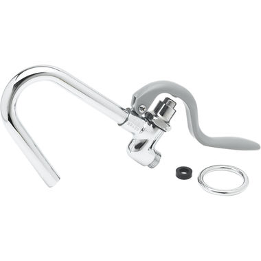 Click here to see T&S Brass 002851-40 T&S Brass 002851-40 Self-Closing Spray Valve with Hook Nozzle