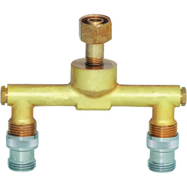Click here to see T&S Brass 002899-40 T&S Brass 002899-40 Spreader Unit with Volume Control and Checks