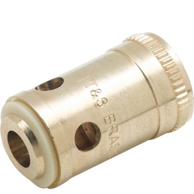 Click here to see T&S Brass 009615-40 T&S Brass 009615-40 Right Handle (Hot) Eterna Cartridge Sub-Assembly